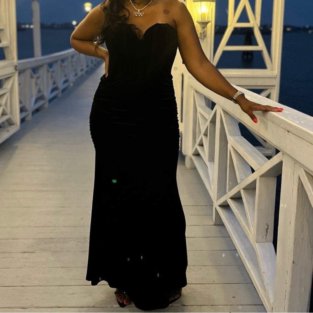 Velour Evening gown